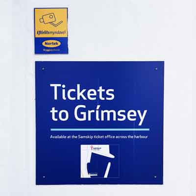 Tr&ouml;llskagi: Tickets f&uuml;r die F&auml;hre